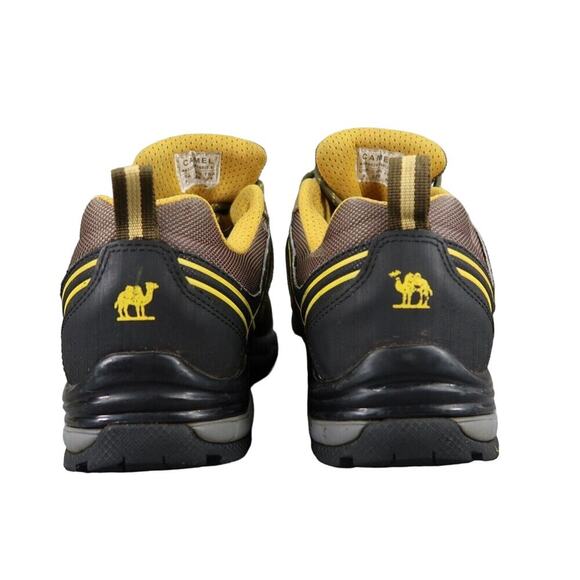 Camel Shoes Mens 9 Hiking Low Leather Boot Outdoor Trekking Active Lace Up Brown - Picture 6 of 14